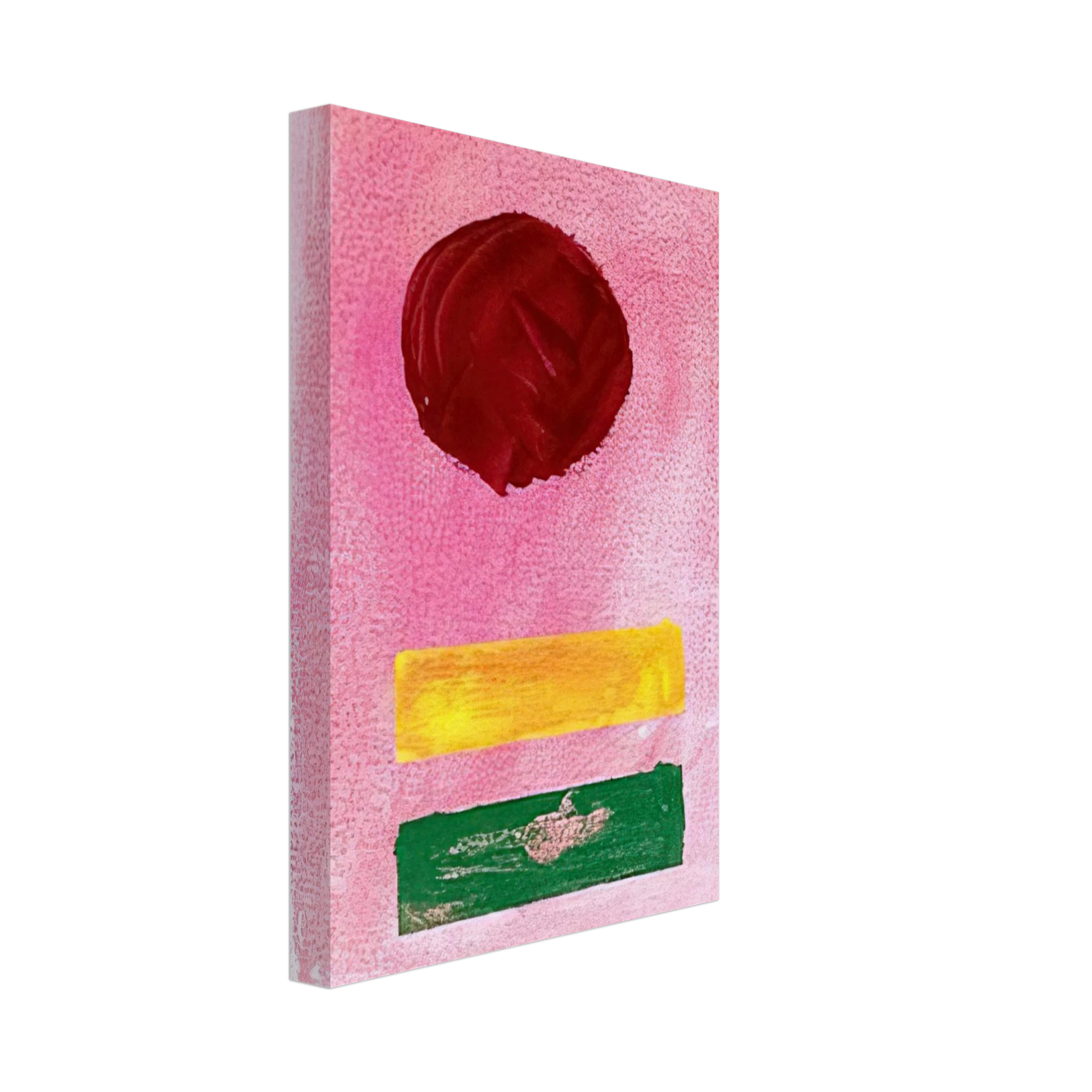 Adolph Gottlieb - Pink Ground - 1972 Canvas - 70x100 cm / 28x40 inches-canvas