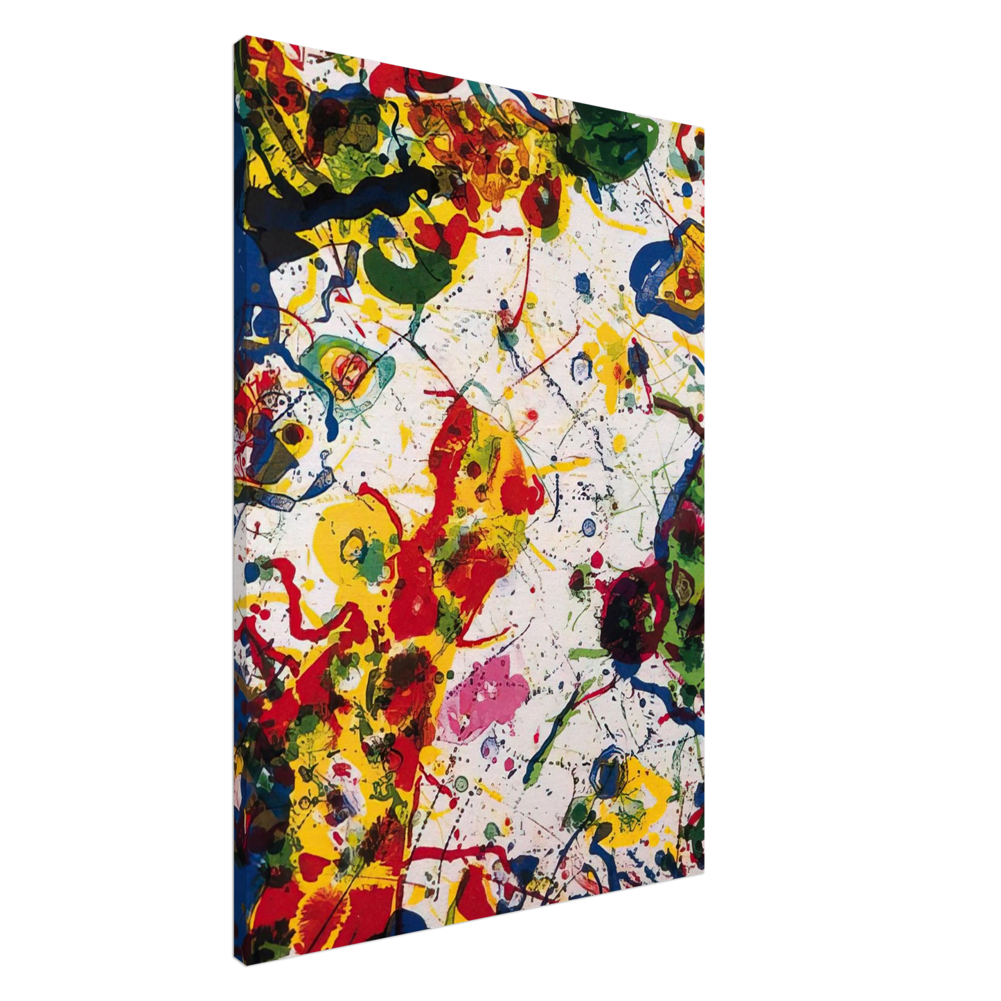 Sam Francis - Untitled  SF-297  L L274  Canvas - 20x30 cm / 8x12 inches-canvas