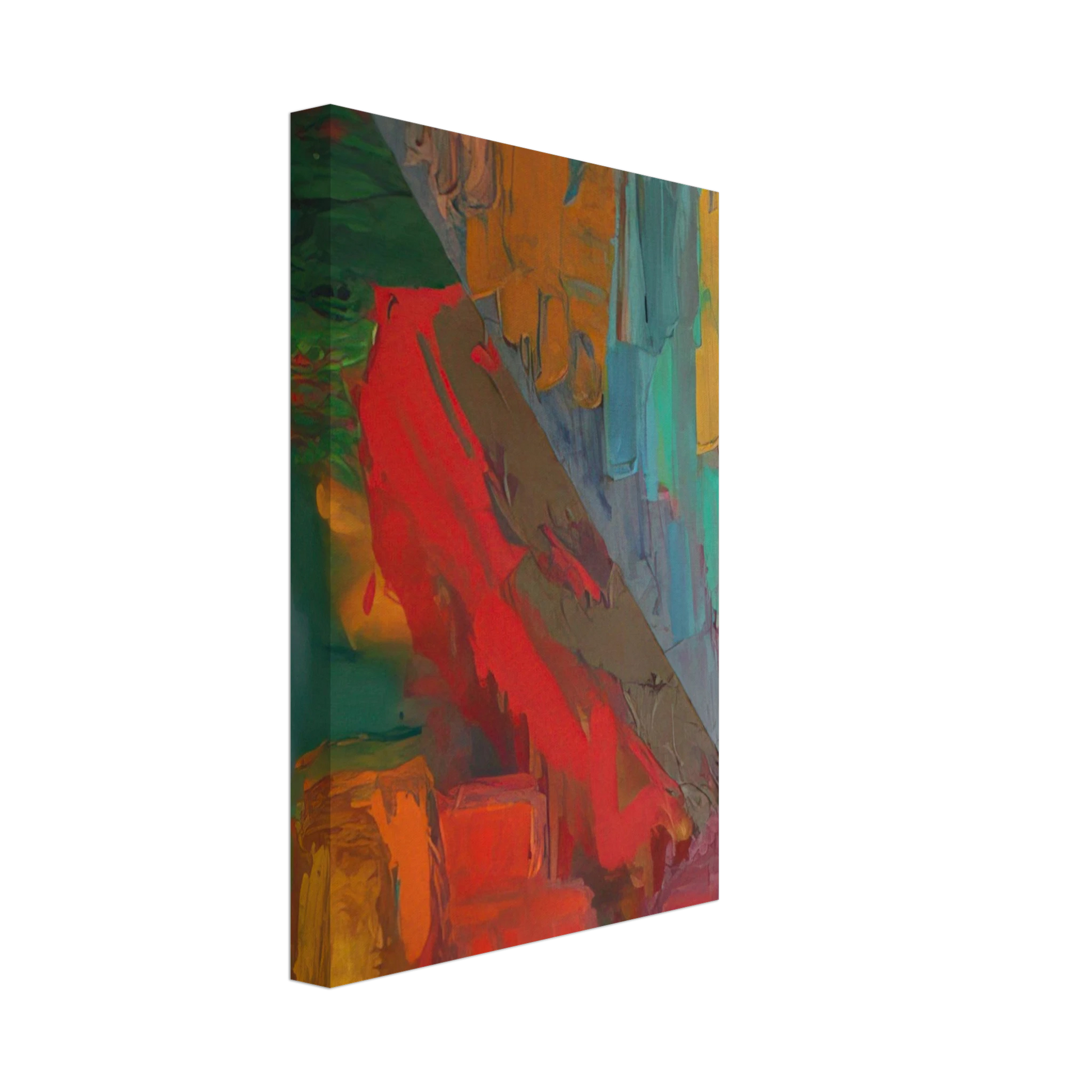 John Hoyland - Landslide - 1978 Canvas - 70x100 cm / 28x40 inches-canvas