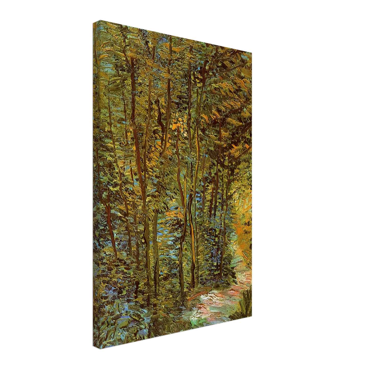 Vincent van Gogh - Path in the Woods Canvas - 70x100 cm / 28x40 inches-canvas