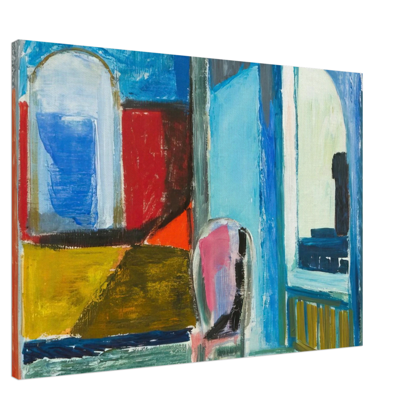 Tove Jansson - Interior - 1951 Canvas - 20x30 cm / 8x12 inches-canvas