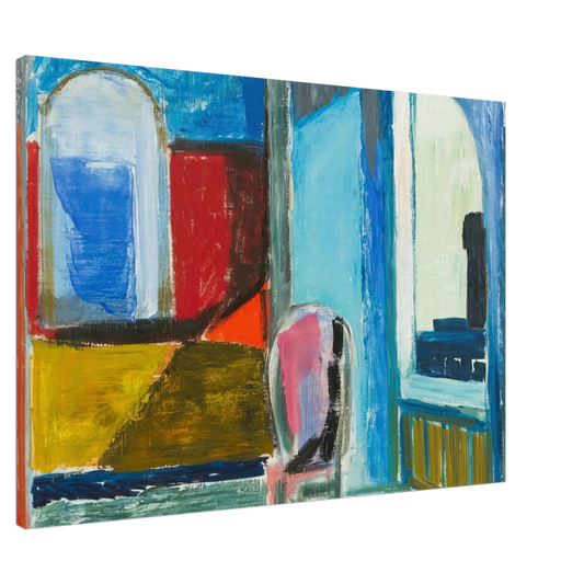 Tove Jansson - Interior - 1951 Canvas - 20x30 cm / 8x12 inches-canvas