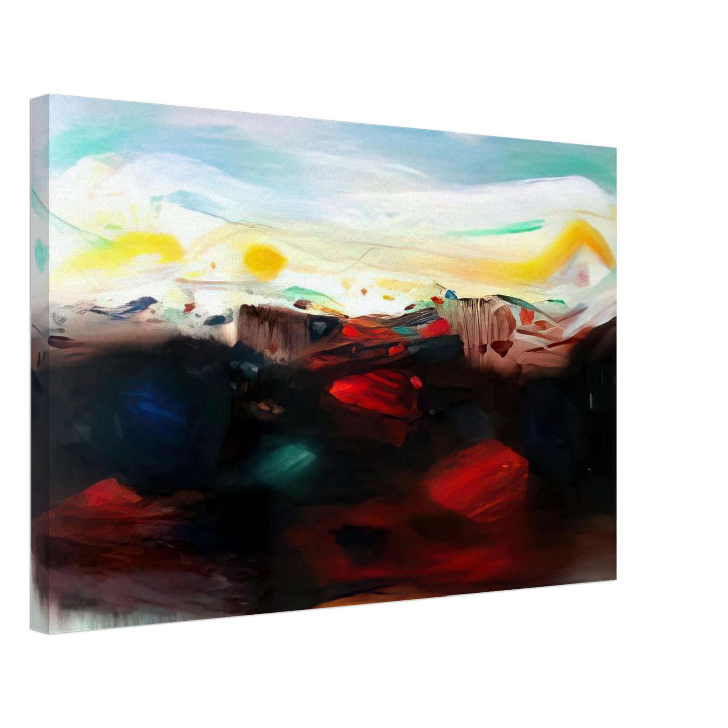 Chu teh Chun - UNTITLED 2007 Canvas - 40x60 cm / 16x24 inches-canvas