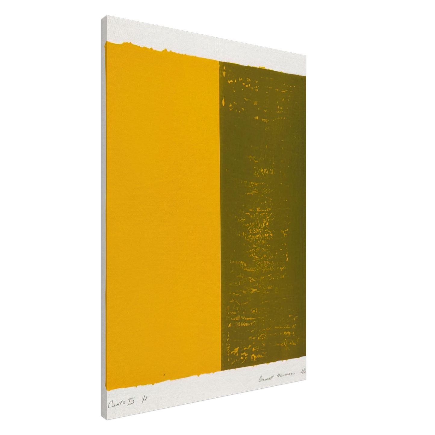 Barnett Newman - Canto XIII Canvas - 20x30 cm / 8x12 inches-canvas