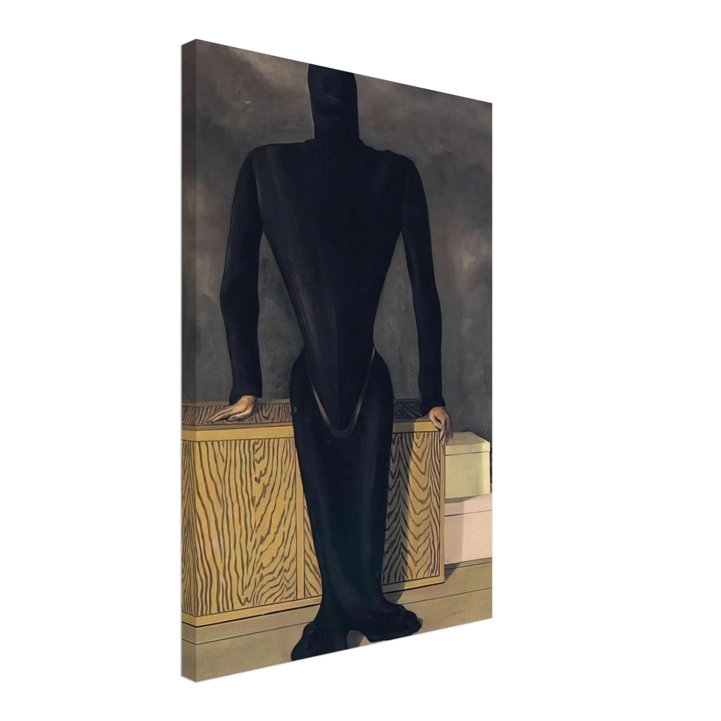 Rene Magritte - THE FEMALE THIEF 1927 Canvas - 40x60 cm / 16x24 inches-canvas
