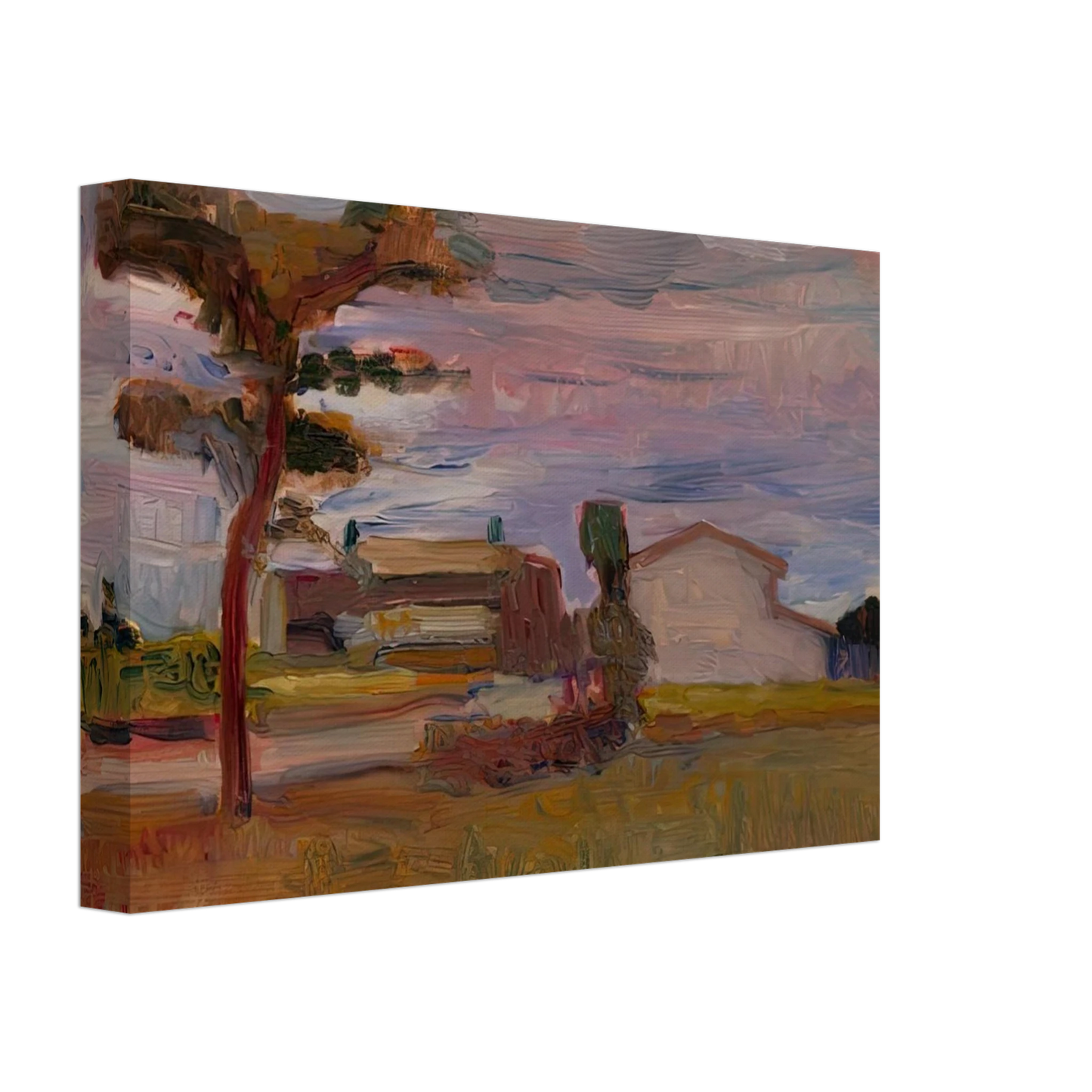 Henri Matisse - CORSICAN LANDSCAPE 1898 Canvas - 40x60 cm / 16x24 inches-canvas