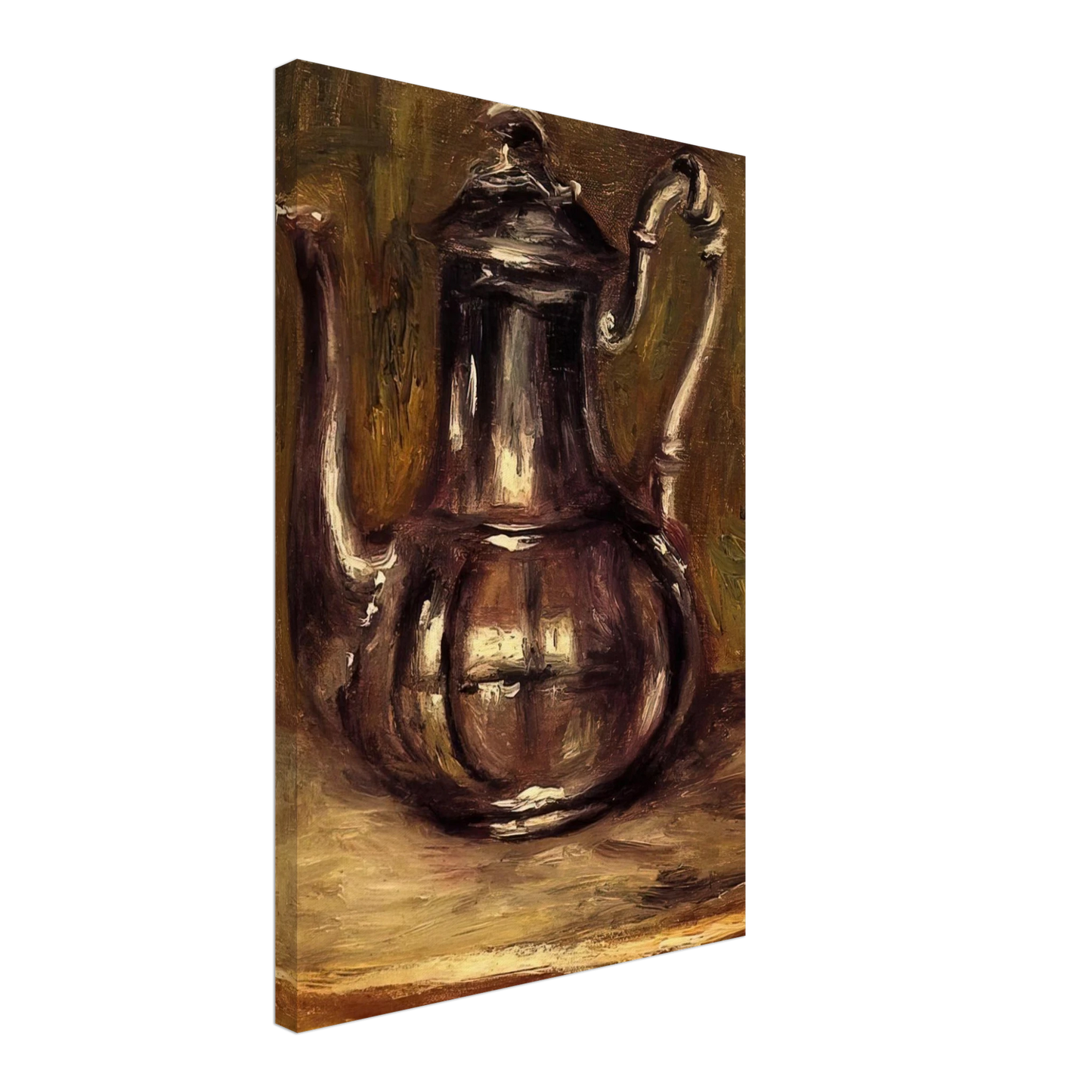 Pierre-Auguste Renoir - Coffee Pot Canvas - 70x100 cm / 28x40 inches-canvas