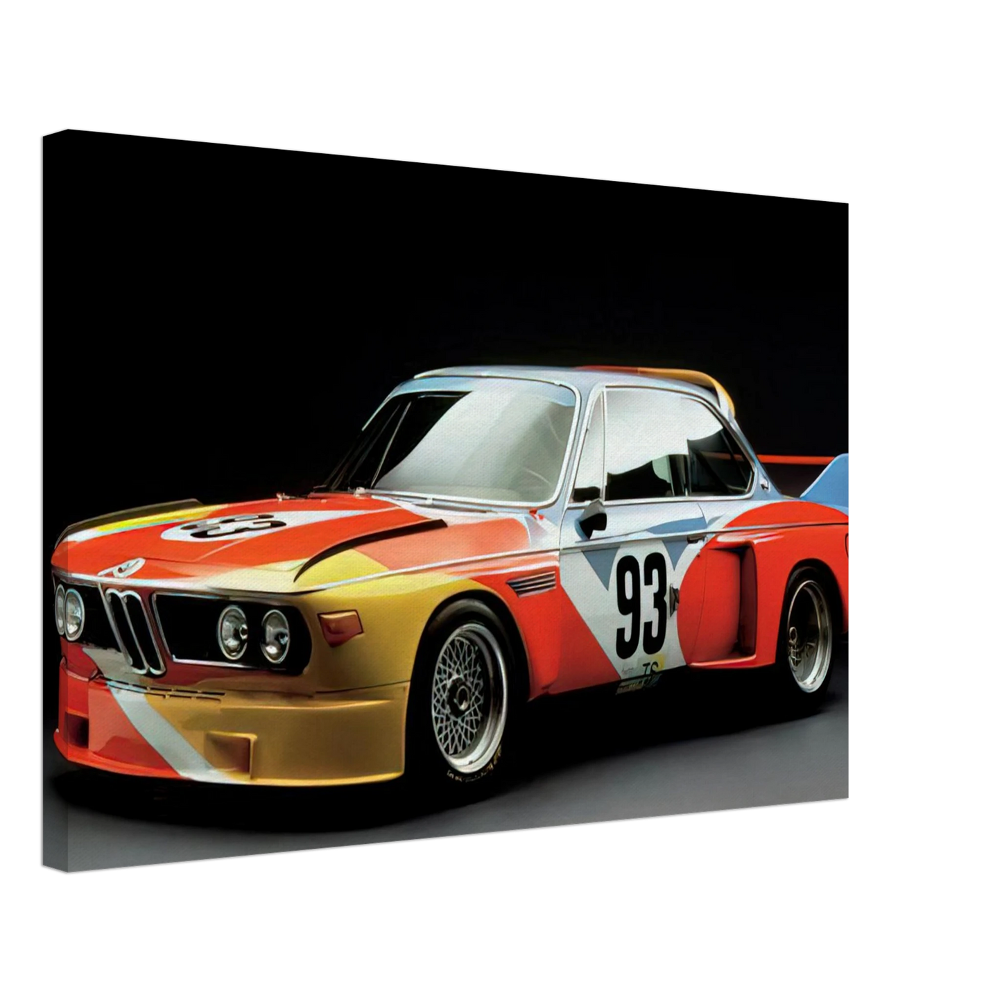 Alexander Calder - ART CAR 1975 Canvas - 40x60 cm / 16x24 inches-canvas