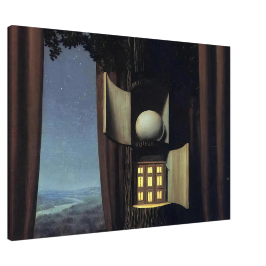 Rene Magritte - THE VOICE OF BLOOD 1948 1 Canvas - 20x30 cm / 8x12 inches-canvas