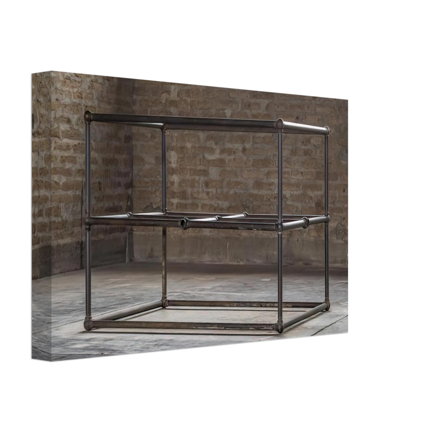 Donald Judd - To Dave Shackman - 1964 Canvas - 70x100 cm / 28x40 inches-canvas