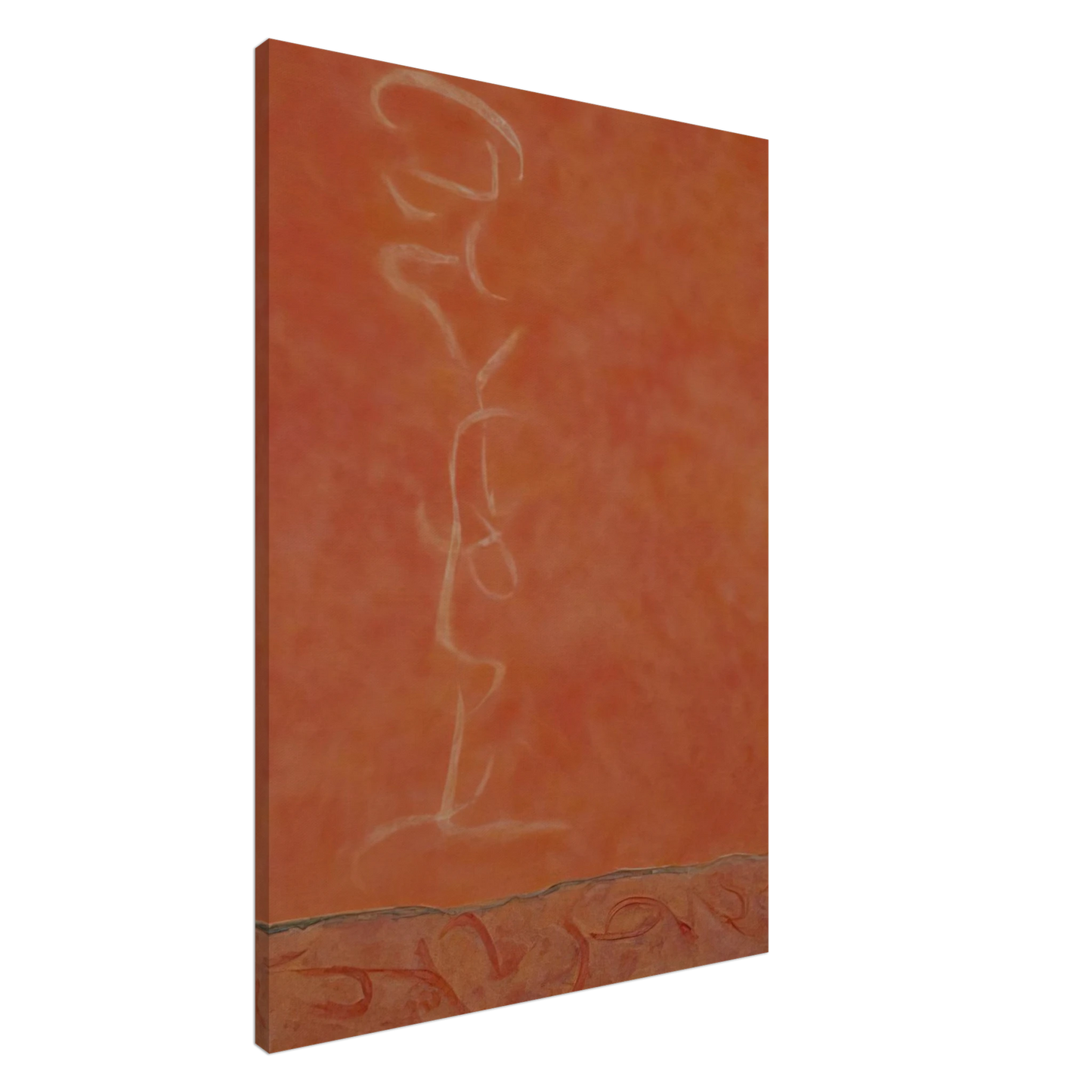 Theodoros Stamos - Infinity Field, T Series #34 - 1990 Canvas - 20x30 cm / 8x12 inches-canvas