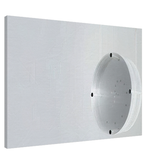 Mira Schendel - Disco Zero - 1971 Canvas - Default Title-canvas