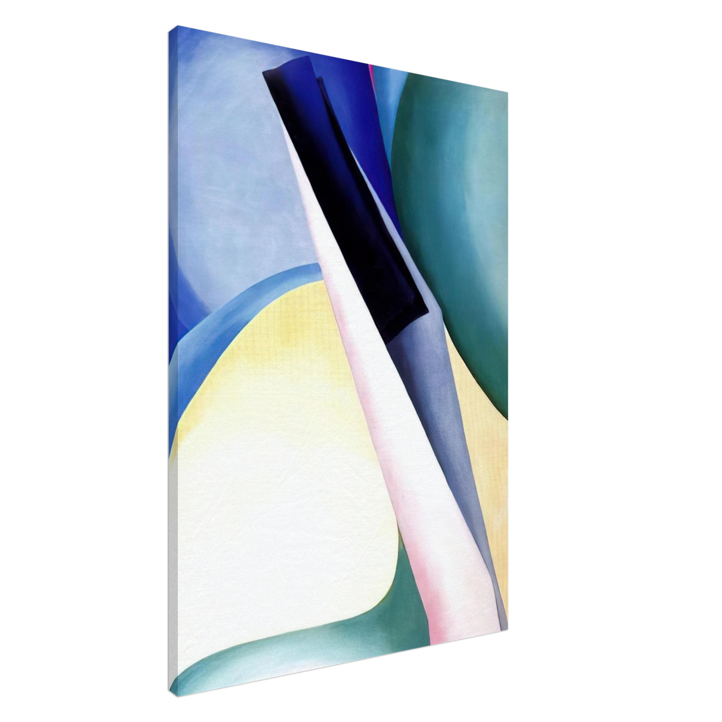 Georgia O'Keeffe - Black Spot No. 2 Canvas - 20x30 cm / 8x12 inches-canvas