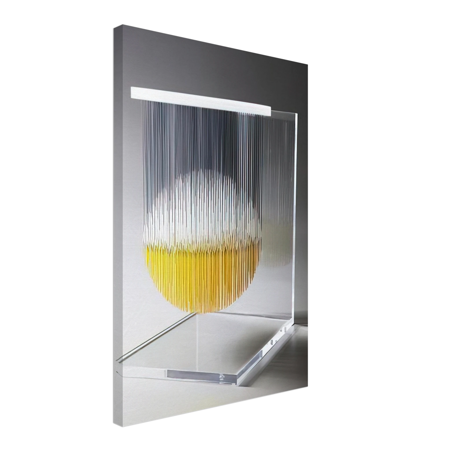 Jesus Rafael Soto - ESFERA THEOSPACIO 1989 Canvas - 40x60 cm / 16x24 inches-canvas