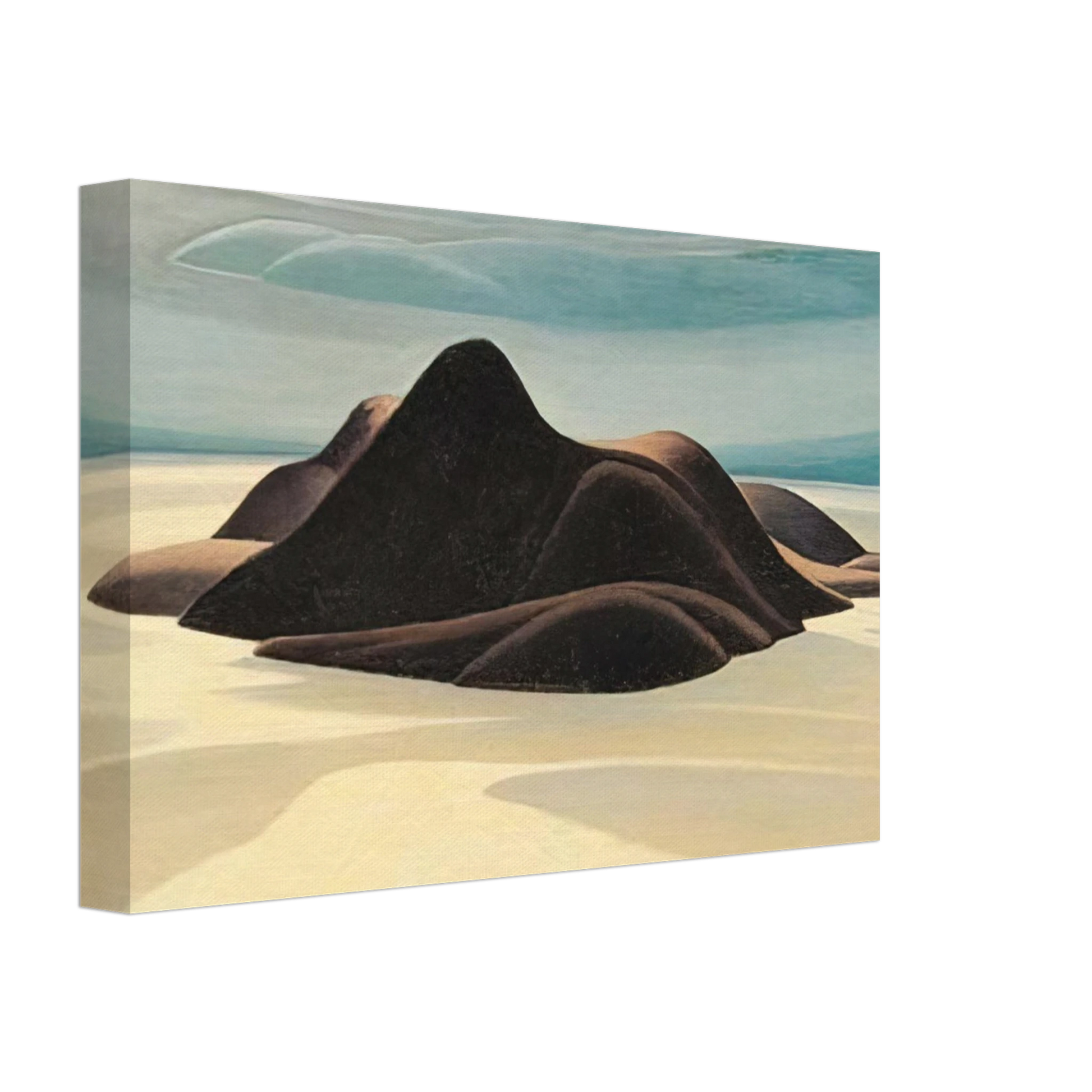 Lawren Harris - Pic Island, Lake Superior - 1924 Canvas - 70x100 cm / 28x40 inches-canvas