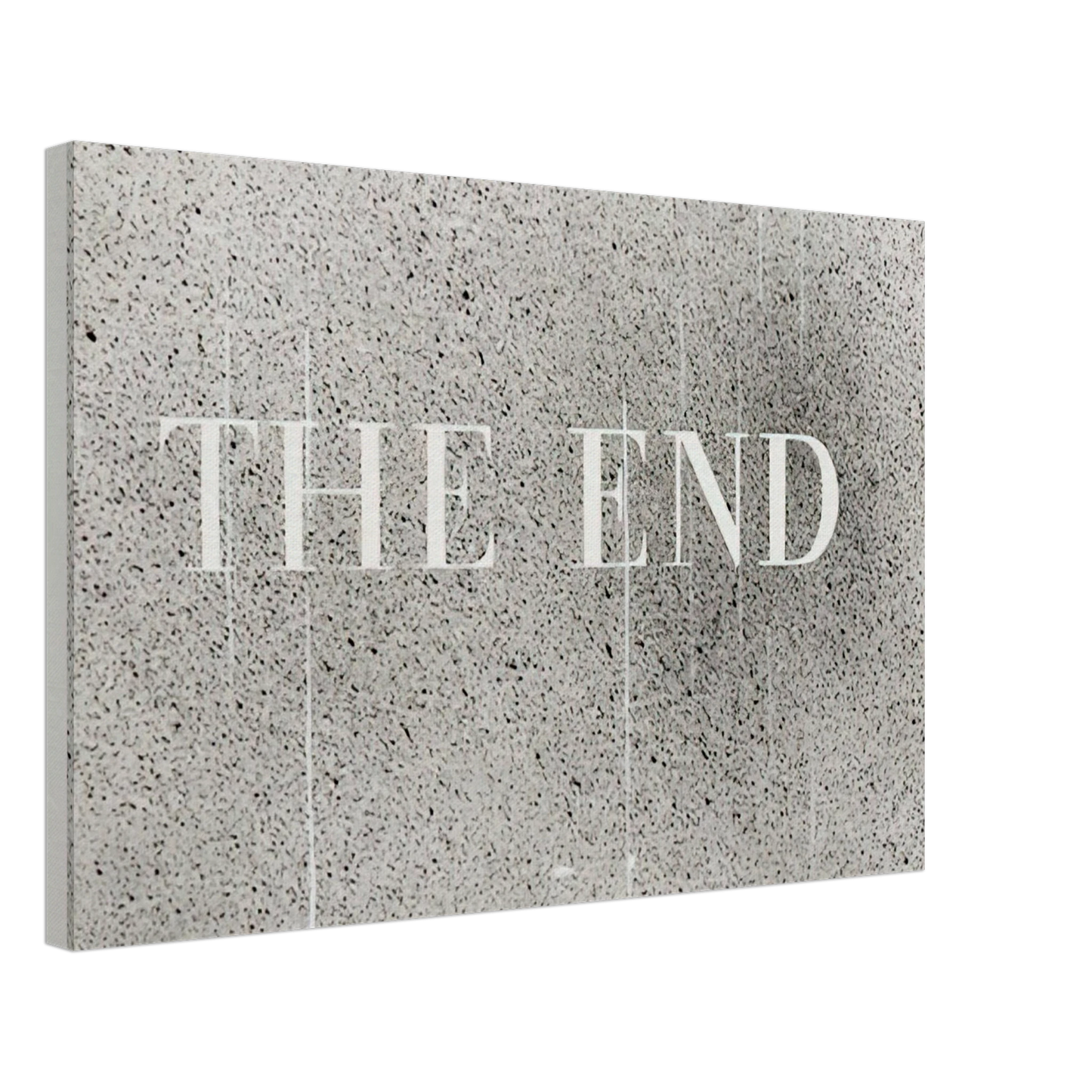 Edward Ruscha - THE END 60 2005 Canvas - 70x100 cm / 28x40 inches-canvas