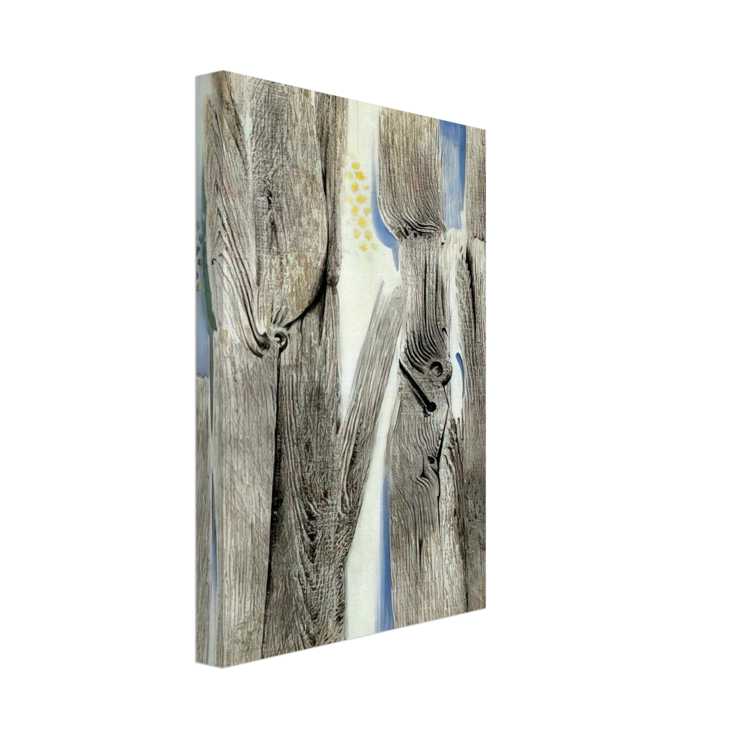 Max Ernst - The Blue Forest Canvas - 40x60 cm / 16x24 inches-canvas
