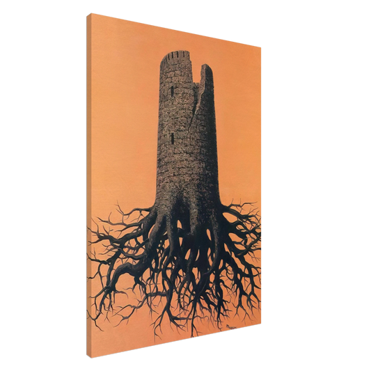 Rene Magritte - ALMAYER S FOLLY 1951 Canvas - 20x30 cm / 8x12 inches-canvas