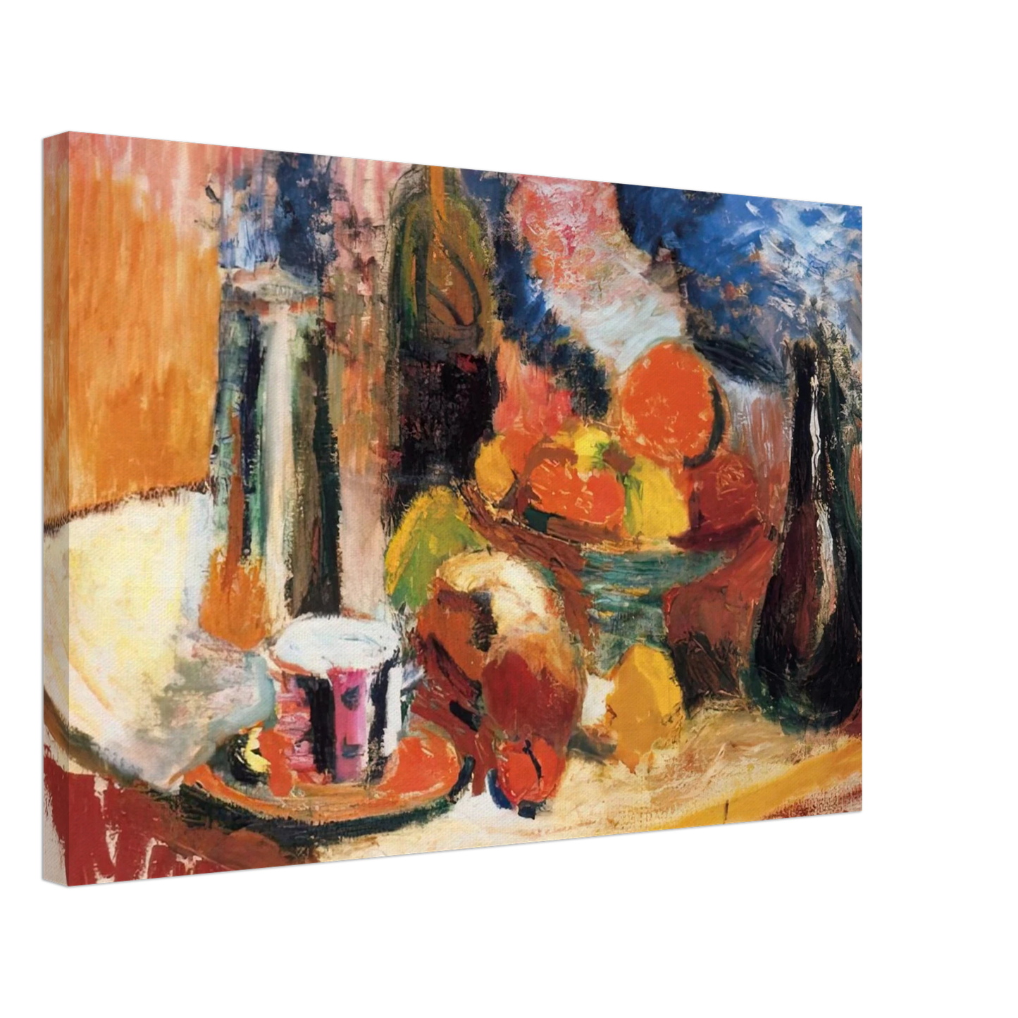 Henri Matisse - STILL LIFE WITH FRUIT 1896 Canvas - 70x100 cm / 28x40 inches-canvas