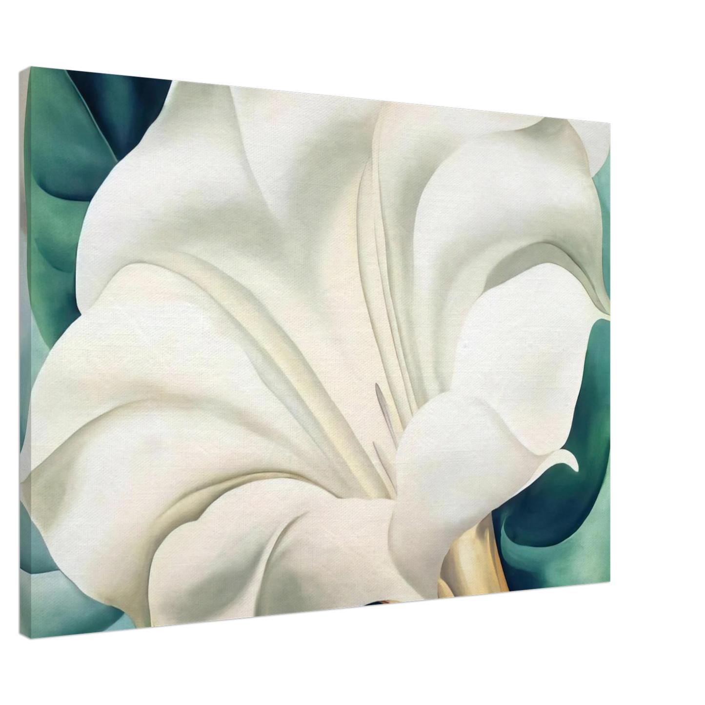 Georgia O'Keeffe - Jimson Weed 2 Canvas - 20x30 cm / 8x12 inches-canvas