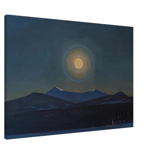 Rockwell Kent - Moonlight, Winter Canvas - 20x30 cm / 8x12 inches-canvas