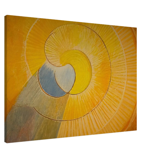 Lawren Harris - Abstraction - 1964 Canvas - 20x30 cm / 8x12 inches-canvas