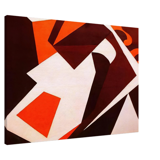 Jean Arp - Geometric Forms Canvas - 20x30 cm / 8x12 inches-canvas