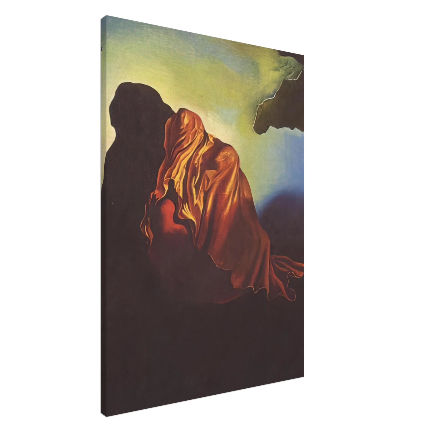 Salvador Dali - THE VEILED HEART Canvas - 20x30 cm / 8x12 inches-canvas