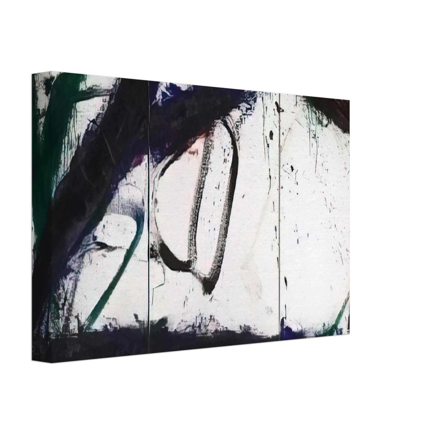 Norman Bluhm - Frozen Summer - 1966 Canvas - 40x60 cm / 16x24 inches-canvas