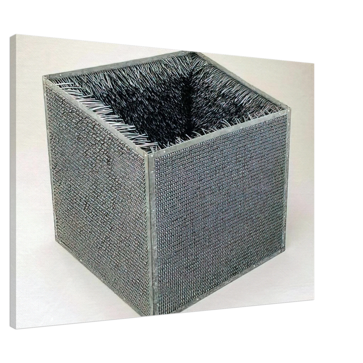 Eva Hesse - ACCESSION II 1968 Canvas - 20x30 cm / 8x12 inches-canvas