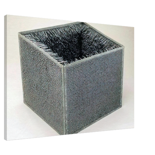 Eva Hesse - ACCESSION II 1968 Canvas - 20x30 cm / 8x12 inches-canvas