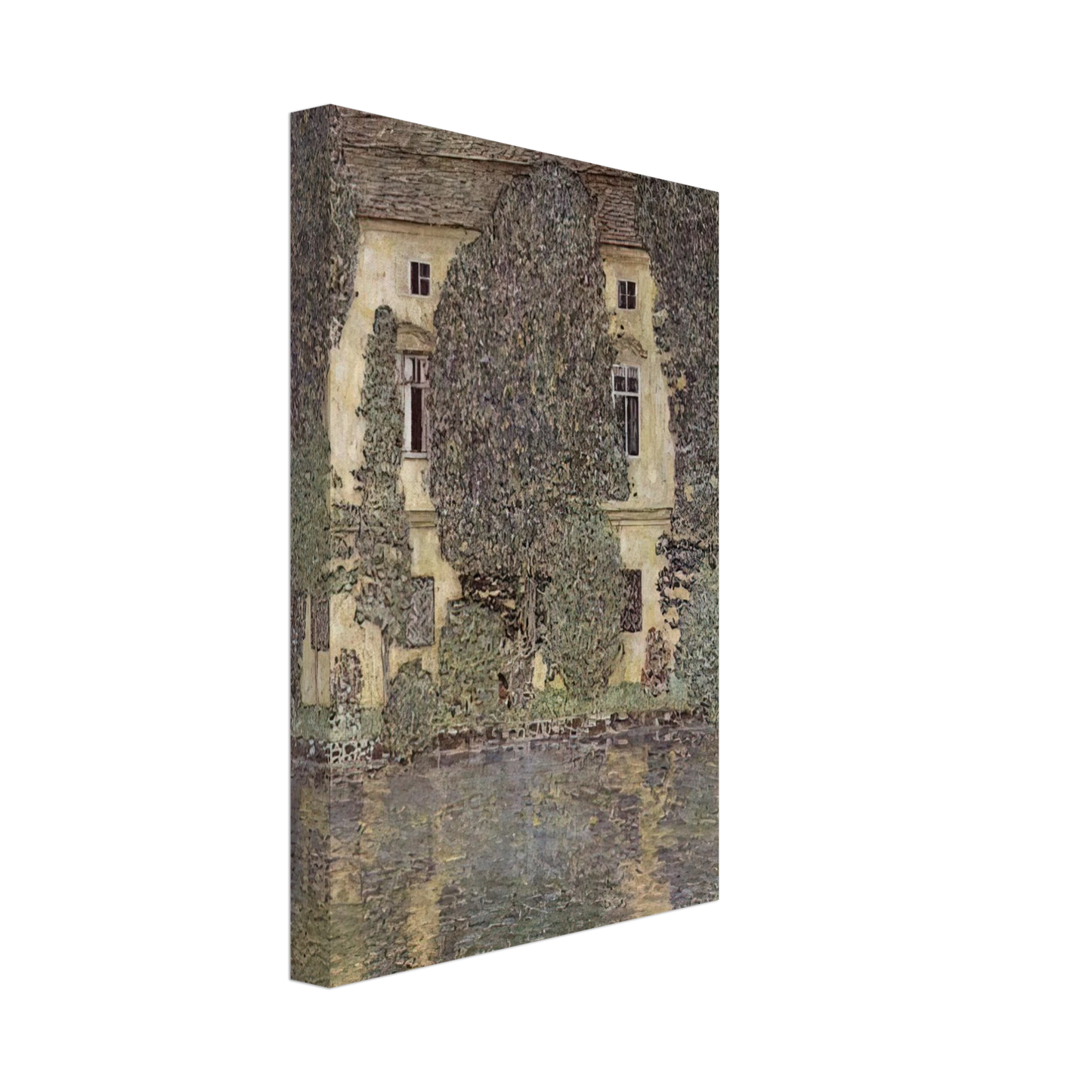 Gustav Klimt - THE SCHLOSS KAMMER ON THE ATTERSEE III 1910 Canvas - 70x100 cm / 28x40 inches-canvas