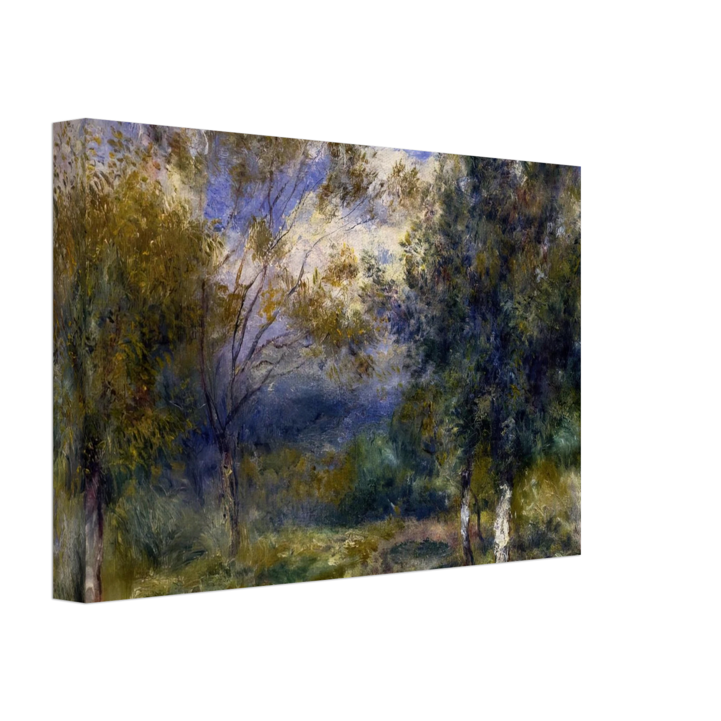 Pierre-Auguste Renoir - Sunny Landscape Canvas - 70x100 cm / 28x40 inches-canvas