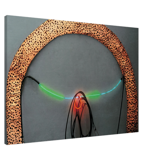 Lygia Pape - Eye of Guara - 1984 Canvas - 20x30 cm / 8x12 inches-canvas