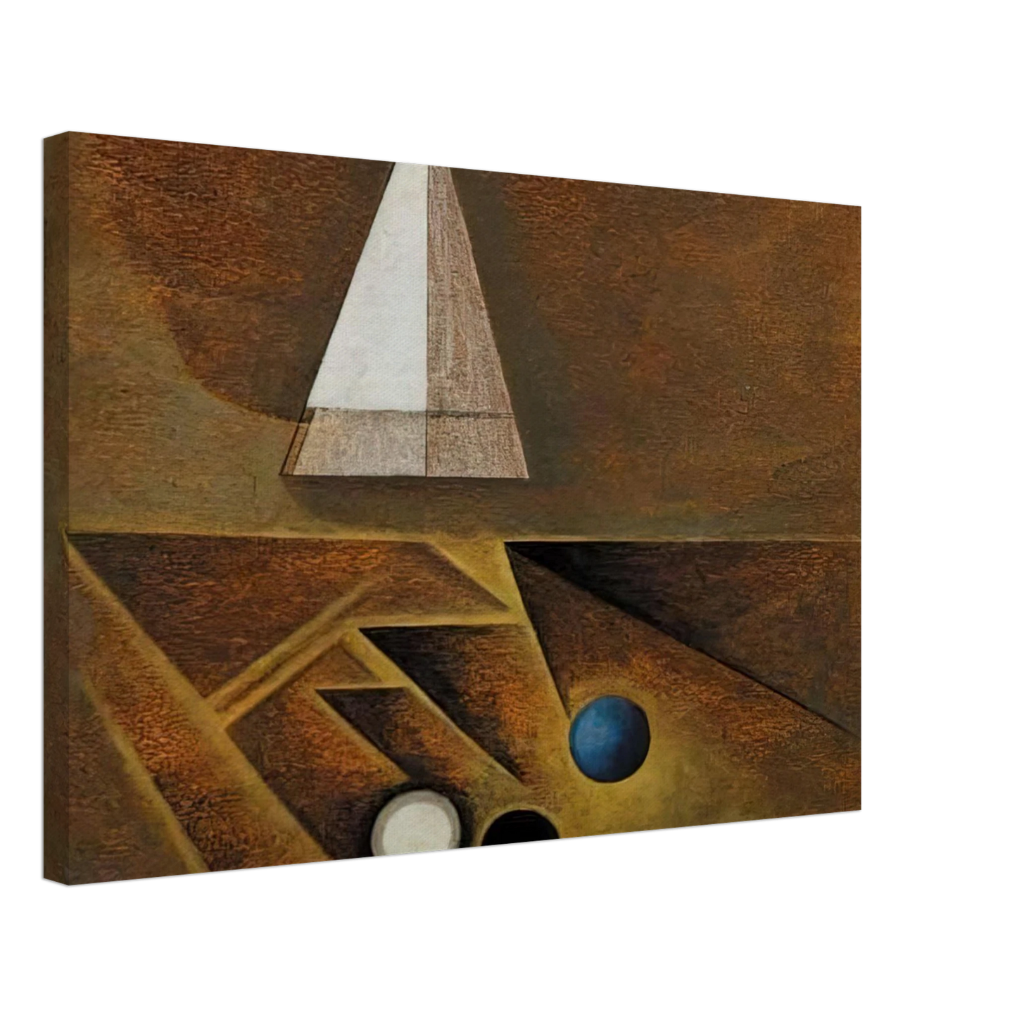 Lawren Harris - Sketch Painted in Santa Fe, New Mexico - 1944 Canvas - 70x100 cm / 28x40 inches-canvas