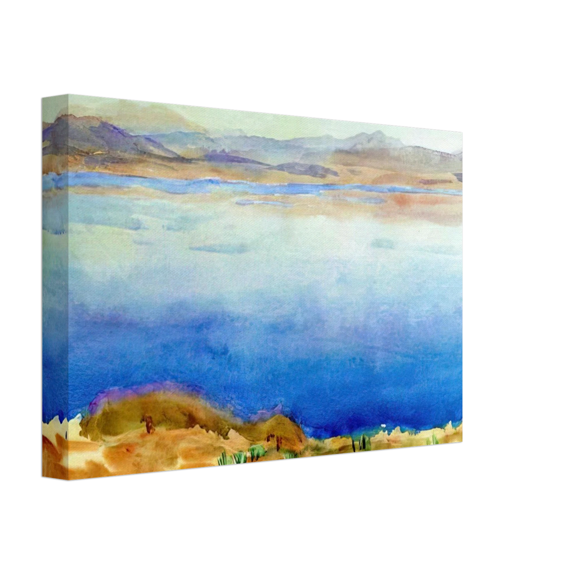 John Singer Sargent - The Lake of Tiberias Canvas - 40x60 cm / 16x24 inches-canvas