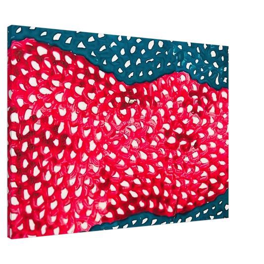 Yayoi Kusama - WAVES 1953 Canvas - 20x30 cm / 8x12 inches-canvas