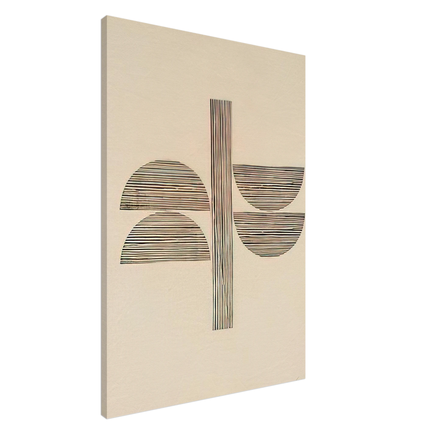 Lygia Pape - Tecelar - 1956 Canvas - 20x30 cm / 8x12 inches-canvas