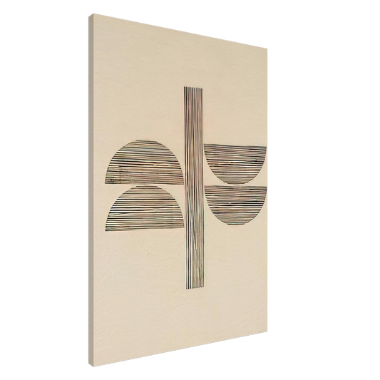 Lygia Pape - Tecelar - 1956 Canvas - 20x30 cm / 8x12 inches-canvas