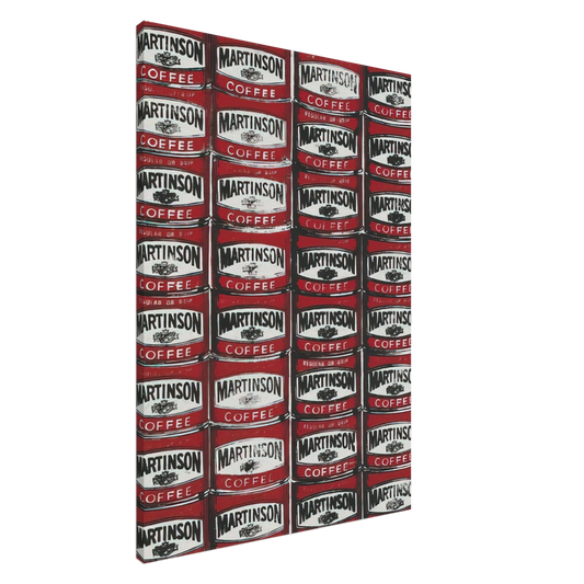 Andy Warhol - Martinson Coffee Canvas - 20x30 cm / 8x12 inches-canvas