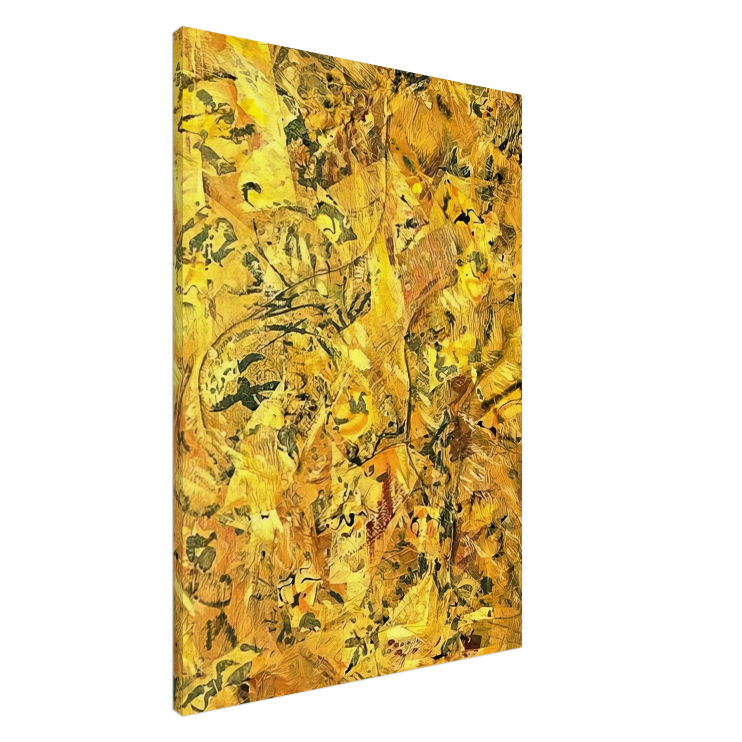 Jackson Pollock - NUMBER 2 Canvas - 20x30 cm / 8x12 inches-canvas