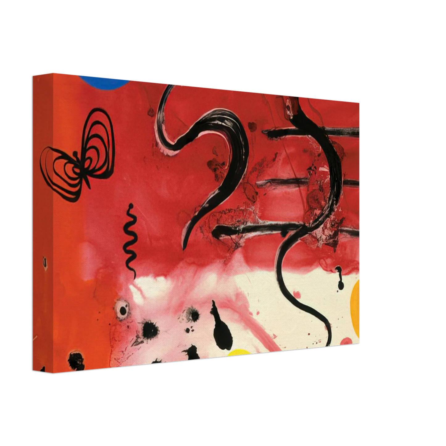 Alexander Calder - UNTITLED 1953 Canvas - 70x100 cm / 28x40 inches-canvas