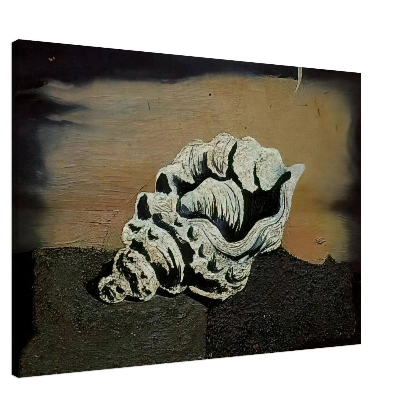 Salvador Dali - SHELL Canvas - 20x30 cm / 8x12 inches-canvas