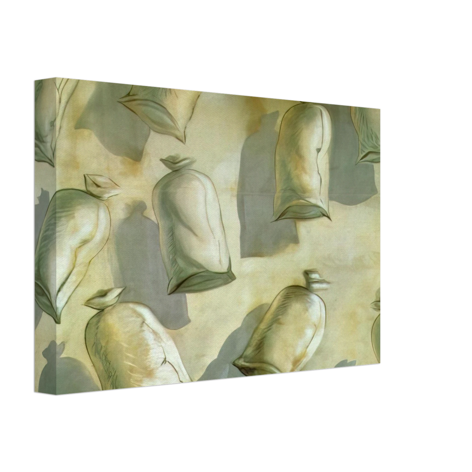 Salvador Dali - SET DESIGN FOR THE BALLET LOS SACOS DEL MOLINERO 2 Canvas - 70x100 cm / 28x40 inches-canvas