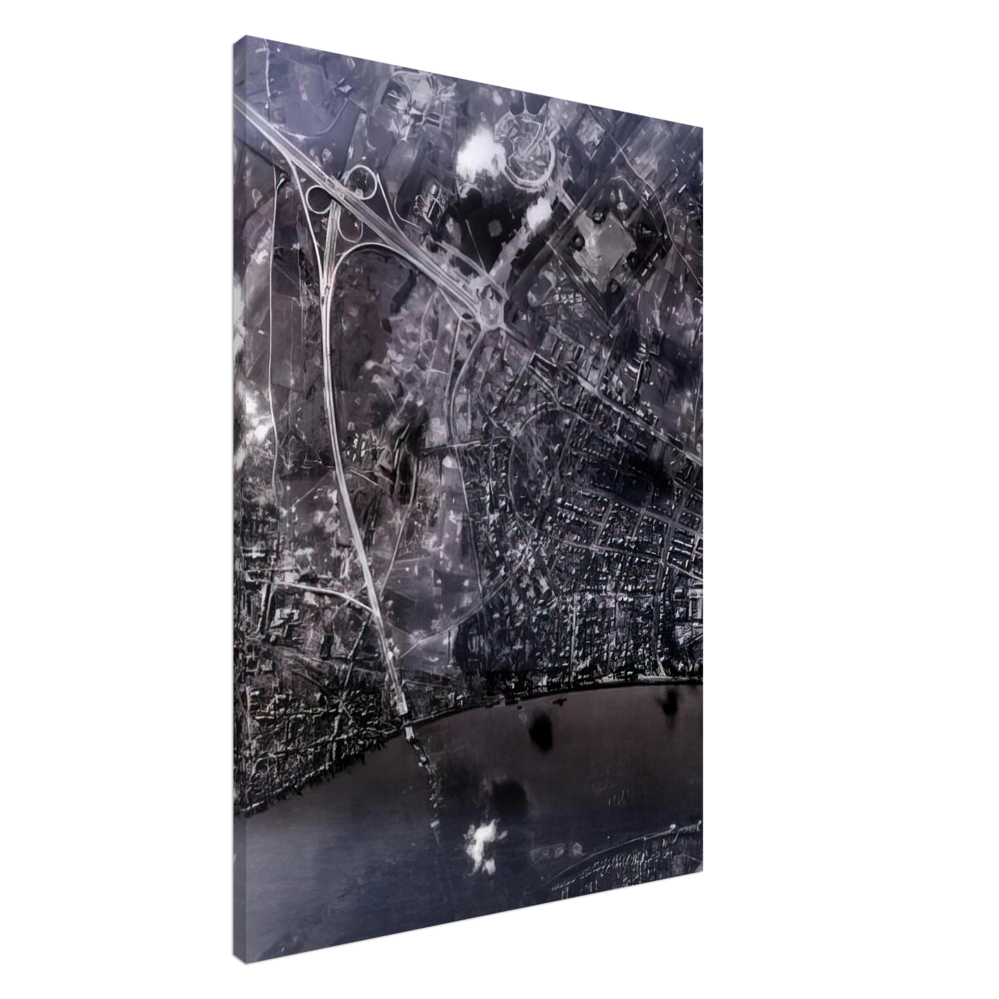 Gerhard Richter - 14 FEB 45 2002 Canvas - 20x30 cm / 8x12 inches-canvas