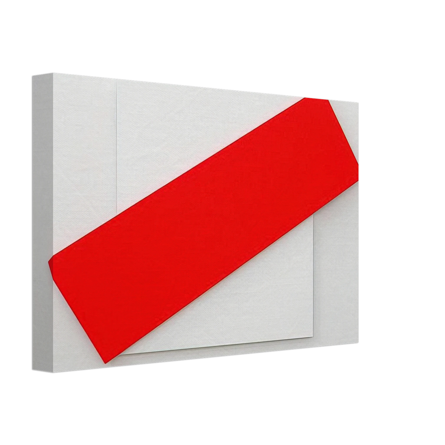 Ellsworth Kelly - Red Diagonal Canvas - 40x60 cm / 16x24 inches-canvas