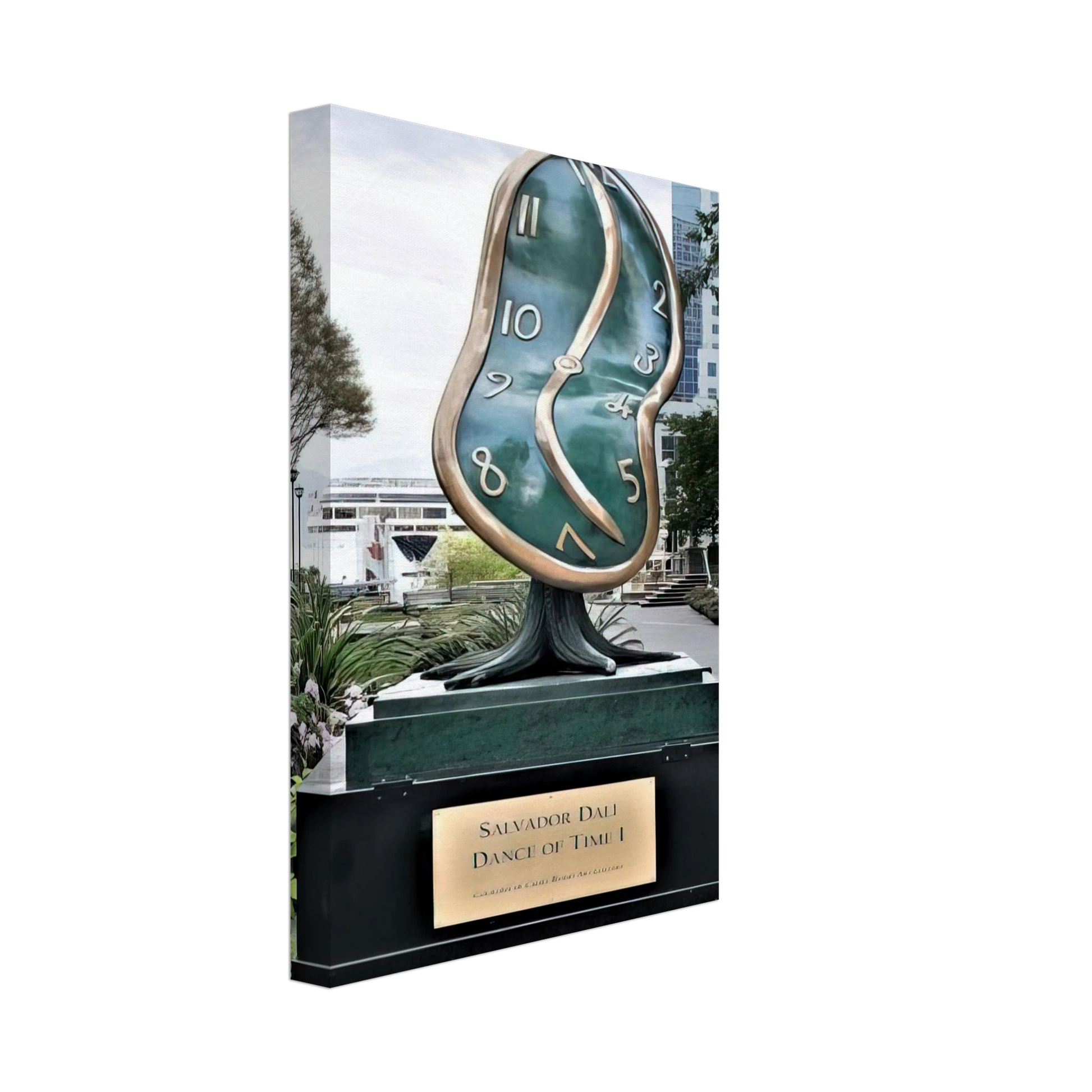Salvador Dali - DANCE OF TIME I 1984 Canvas - 40x60 cm / 16x24 inches-canvas