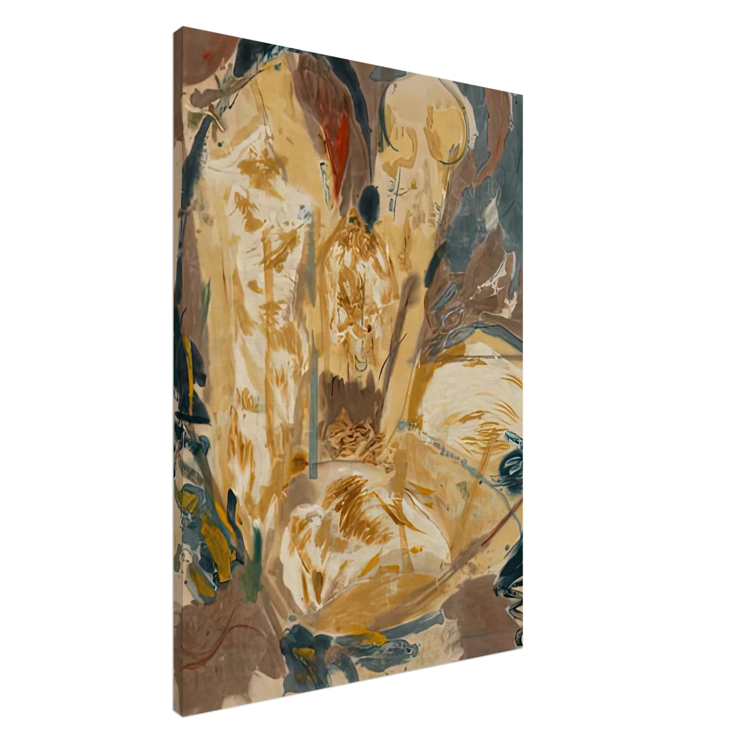 Helen Frankenthaler - Giralda, 1956- Canvas - 20x30 cm / 8x12 inches-canvas