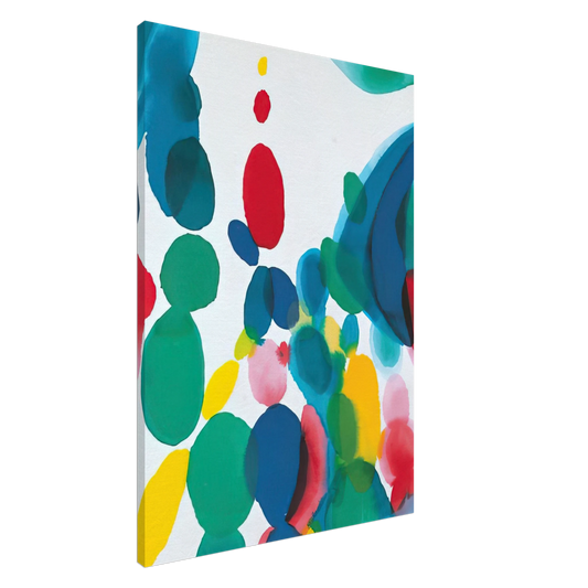 Alice Baber - Abstract Composition Canvas - 20x30 cm / 8x12 inches-canvas