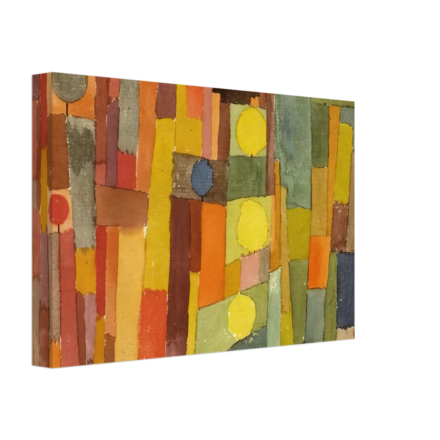 Paul Klee - IN THE STYLE OF KAIROUAN 1914 Canvas - 40x60 cm / 16x24 inches-canvas